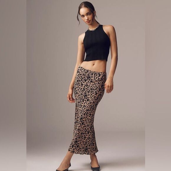 Reformation Layla Silk Skirt NWT - Picture 1 of 11